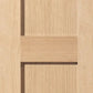 JB Kind Snowdon Oak Veneered Bi-Fold Door - Unfinished