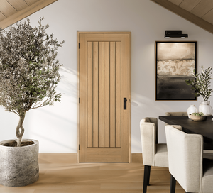 LPD Cotswold Oak 6P Internal Door - Pre Finished