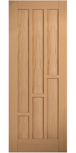 LPD Coventry 6 Panel Oak FD30 Fire Door - Unfinished