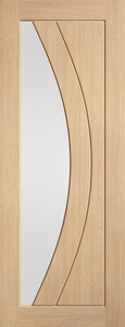 LPD Girona Oak Glazed Internal Door - Pre Finished