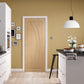 XL Joinery Salerno Decorative Internal Oak Door - Pre Finished