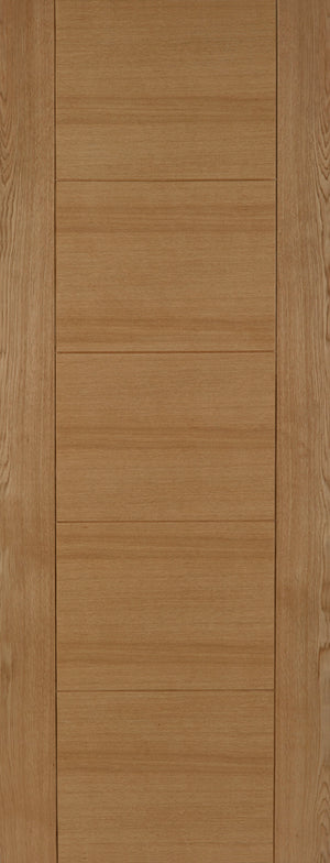 Mendes ISEO Deluxe Quarter Cut Oak FD30 Fire Door - Pre Finished
