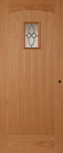 Mendes Oak Cottage External Door - Unfinished