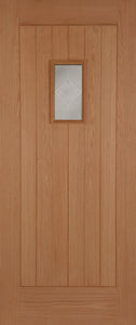 Mendes Oak Hillingdon Thermal Part L External Door - Unfinished