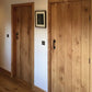 JB Kind Rustic 5 Panel Solid Oak Ledged Internal Door - Unfinished