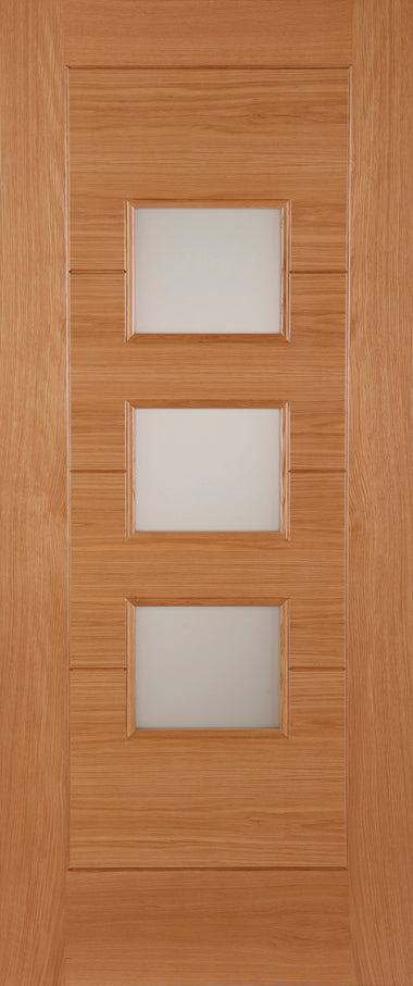 Mendes Oak Monza External Door - Unfinished