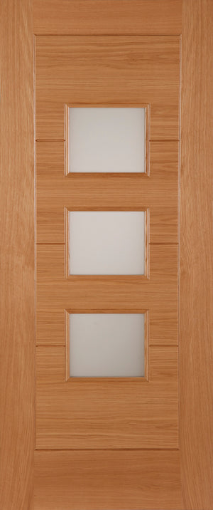 Mendes Oak Monza External Door - Unfinished