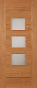 Mendes Oak Monza External Door - Unfinished