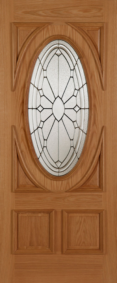 Mendes Oak Sovereign External Door - Unfinished