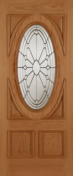 Mendes Oak Sovereign External Door - Unfinished
