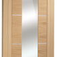 XL Joinery Portici Clear Glazed Internal Oak Door - Pre Finished