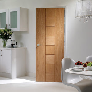 XL Joinery Messina Internal Oak Door - Unfinished