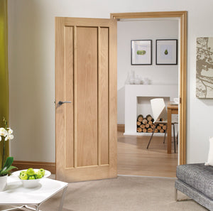 XL Joinery Worcester Internal Oak Door - Unfinished