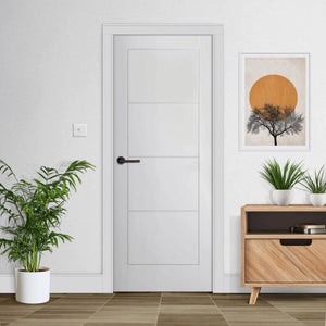LPD Ladder Smooth White Primed Moulded Internal Door