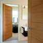 JB Kind Palomino Oak FD30 Fire Door - Unfinished