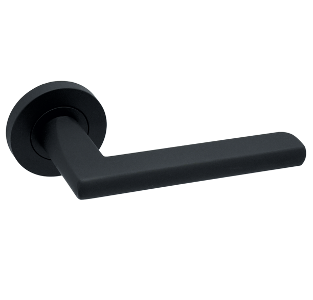 LPD Parma Matt Black Door Handle Pack