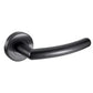 JB Kind Raven Curved Black Door Handle Latch Pack