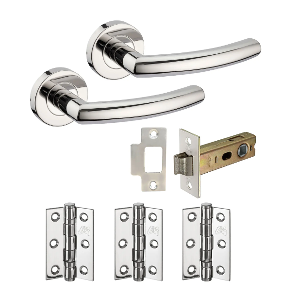 Kids Handle Rounded JB Kind Raven Rounded Polished Door Handle Pack