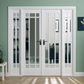 LPD Manhattan W6 Clear Glazed White Primed Internal Room Divider