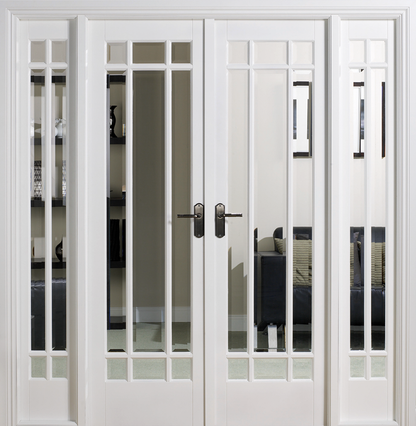 LPD Manhattan W6 Clear Glazed White Primed Internal Room Divider