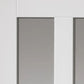 JB Kind Rushmore Glazed White Primed Shaker Style Internal Door