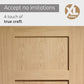 XL Joinery Shaker 4 Panel Internal Oak Door - Pre Finished