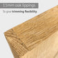 XL Joinery Palermo Essential Internal Oak FD30 Fire Door - Pre Finished