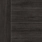 JB Kind Tigris Cinza Dark Grey Laminate Internal Door - Pre Finished