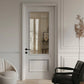 LPD Murcia Glazed 1L White Primed Internal Door
