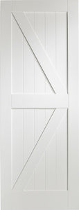 XL Joinery Cottage White Primed Internal Door