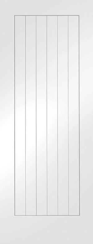 XL Joinery Suffolk White Primed Internal Door