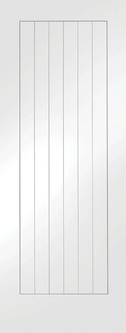 XL Joinery Suffolk White Primed Internal Door