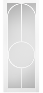 LPD Bowery Primed White Clear Glazed Internal Door