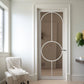 LPD Bowery Primed White Clear Glazed Internal Door