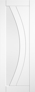 LPD Girona Clear Glazed White Primed Internal Door
