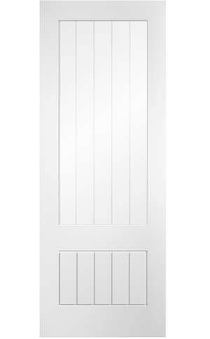 LPD Mexicano White Primed 3/4 Glazed Internal Door