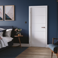 LPD Horizontal Four Line White Primed FD30 Fire Door