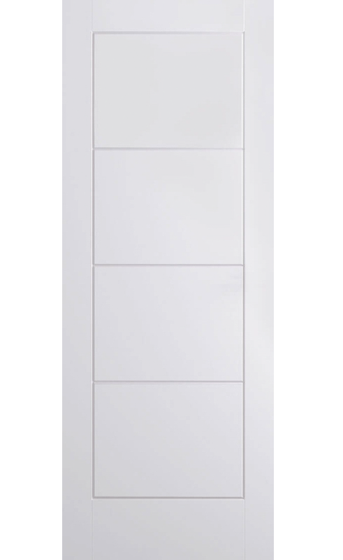 LPD Ladder Smooth White Primed FD30 Fire Door