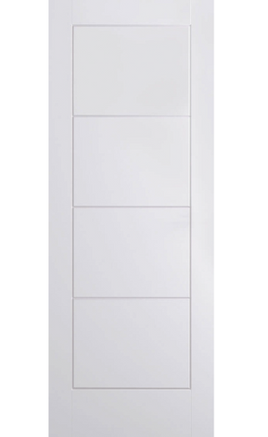LPD Ladder Smooth White Primed FD30 Fire Door