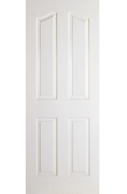LPD Textured Mayfair White Primed Internal Door