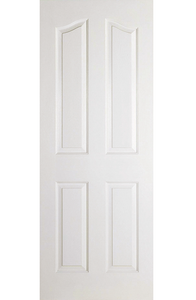 LPD Textured Mayfair White Primed Internal Door