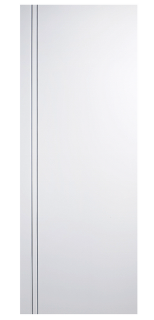 LPD Sierra Blanco White Composite FD30 Fire Door - Pre Finished