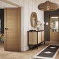 XL Joinery Palermo Essential Internal Oak Door - Unfinished