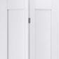 LPD Shaker Style Pattern 10 One Panel White Primed Bi-Fold Door