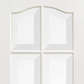LPD Kent Glazed 6L White Primed Internal Door