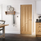 LPD Coventry 6 Panel Oak Internal Door - Pre Finished