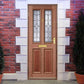 LPD Derby Glazed Leaded Hardwood External Door - Unfinished