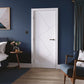 LPD Dover White Primed Internal Door