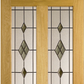 LPD Malton Glazed Smoked ABE-Lead Oak Internal Door - Unfinished