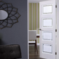 LPD Contemporary Glazed 4L White Primed Internal Door